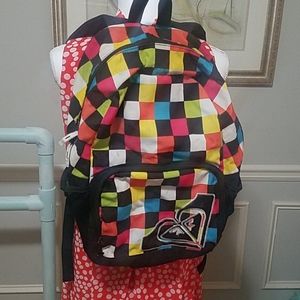 Roxy multicolored backpack